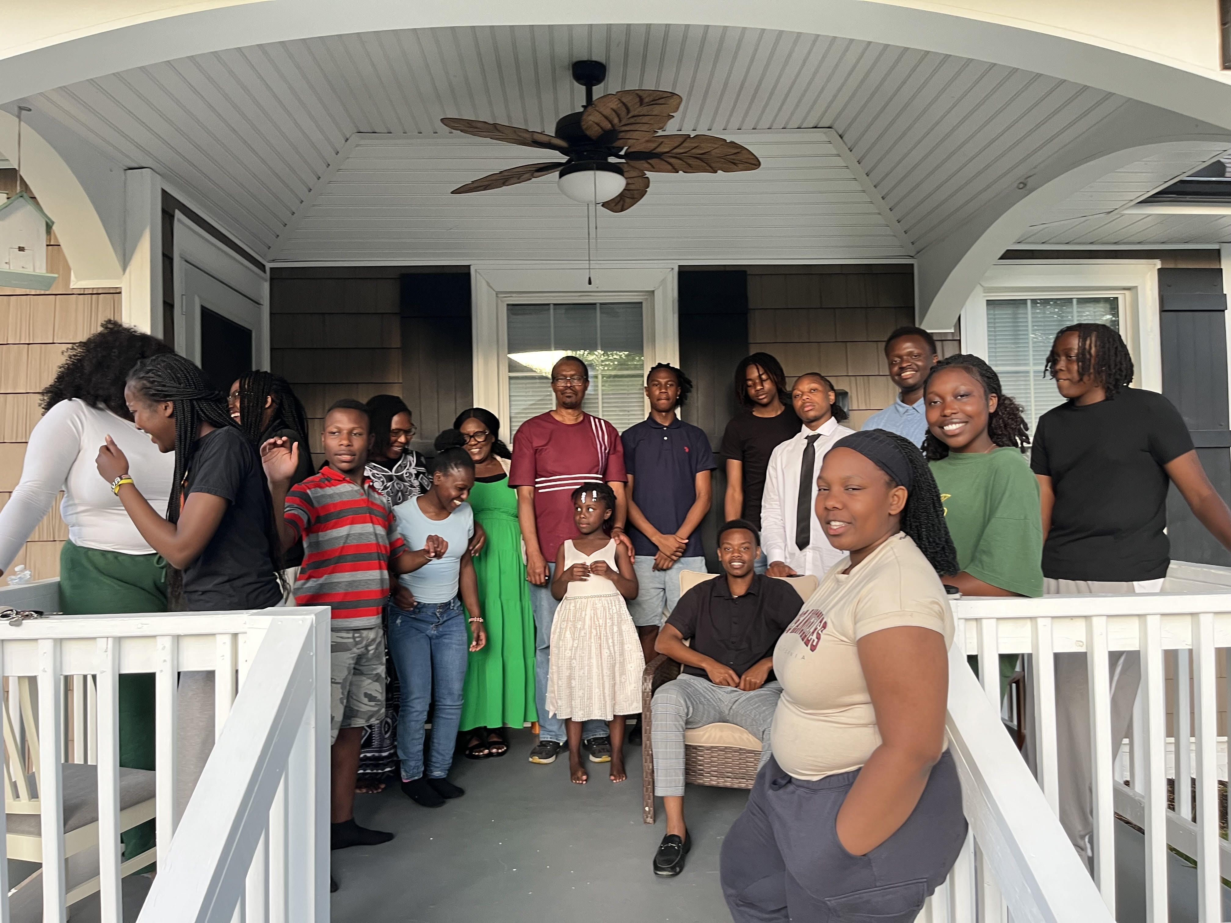 Community group gathering